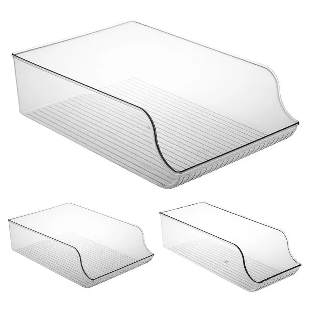 Racks Holders 2Pcs Multifunctional Storage Box Transparent Plastic Arc Design Multi-use Fruit Beer Storage Rack for Home
Racks Holders 2Pcs Multifunctional Storage Box Transparent Plastic Arc Design Multi-use Fruit Beer Storage Rack for Home