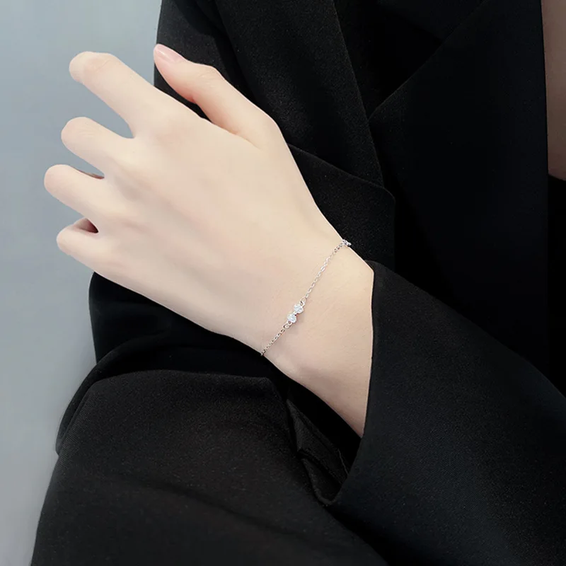 Original Bowknot Charm Bracelets Bangle For Women Stainless Steel Gold Plated Silver Color Zircon Chain Girls Wedding Jewelry 
Original Bowknot Charm Bracelets Bangle For Women Stainless Steel Gold Plated Silver Color Zircon Chain Girls Wedding Jewelry