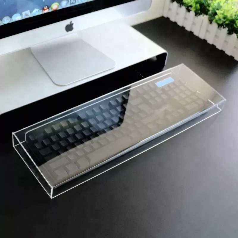 Transparent Acrylic Keyboard Cover For Mehcanical Gaming Keyboard 104 Keys Mouse Rectangular Waterproof Protect Cover
Transparent Acrylic Keyboard Cover For Mehcanical Gaming Keyboard 104 Keys Mouse Rectangular Waterproof Protect Cover