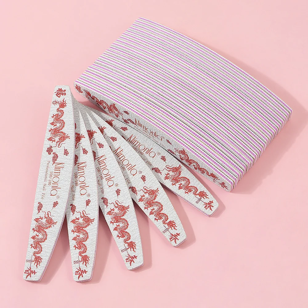 25Pcs Nail File 100/180 Sandpaper New Designs Dragon Half Moon Sanding Polishing Files Nail Art Tool Pedicure Nail Accessories
25Pcs Nail File 100/180 Sandpaper New Designs Dragon Half Moon Sanding Polishing Files Nail Art Tool Pedicure Nail Accessories