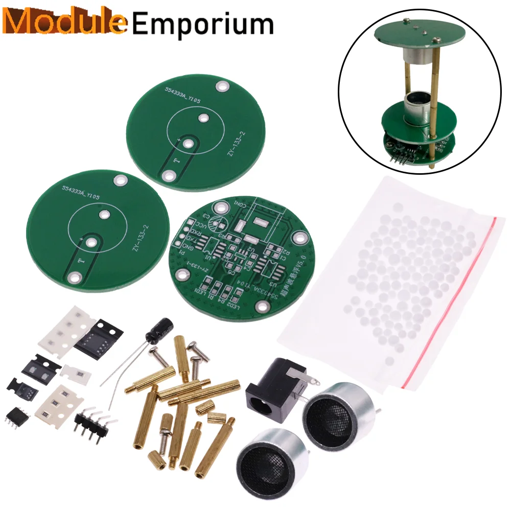 DIY Electronic Kits Ultrasonic Suspension Standing Wave Controller DIY Soldering Practice Acoustic Suspension Science Learning
DIY Electronic Kits Ultrasonic Suspension Standing Wave Controller DIY Soldering Practice Acoustic Suspension Science Learning
