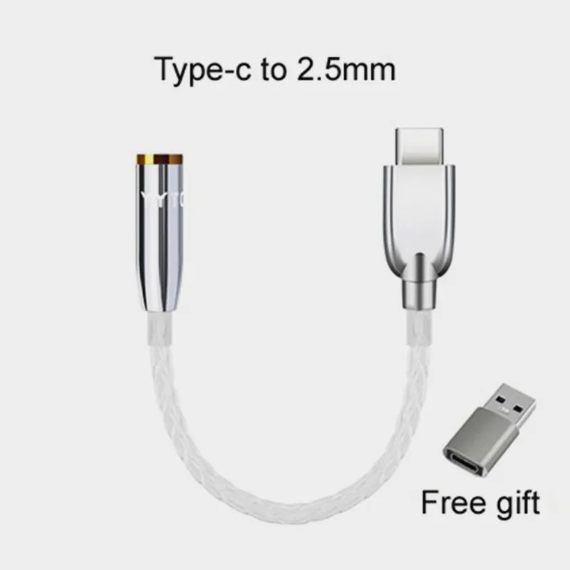 Усилитель для наушников 600 ESS ES9280C PRO HPA DSD 128 USB Type C DAC Amp чистого серебра Android SAMSUNG Huawei