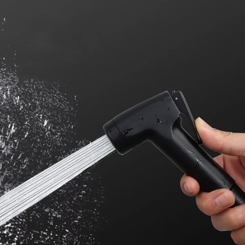 Black Toilet Sprayer Shower Head ABS Stainless Steel Self Clean Handheld WC Bathroom Wash Bidet Faucet Spray Gun Water Hose
Black Toilet Sprayer Shower Head ABS Stainless Steel Self Clean Handheld WC Bathroom Wash Bidet Faucet Spray Gun Water Hose