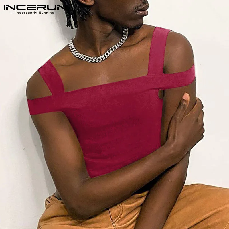 INCERUN Tops 2022 Party Nightclub Waistcoat Sexy Casual Men's Solid All-match Simple Sleeveless Off Shoulder Stretch Vests S-5XL
INCERUN Tops 2022 Party Nightclub Waistcoat Sexy Casual Men's Solid All-match Simple Sleeveless Off Shoulder Stretch Vests S-5XL