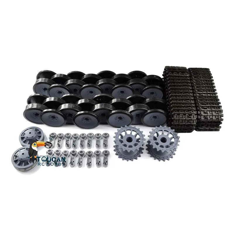 HENG LONG 1/16 RC Tank German Tiger I Full Set of Plastic Wheels Tracks 3818 THZH0146-SMT4
HENG LONG 1/16 RC Tank German Tiger I Full Set of Plastic Wheels Tracks 3818 THZH0146-SMT4