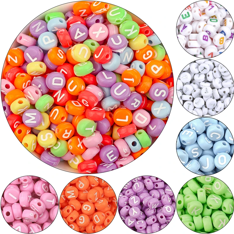 100pcs/Lot Acrylic Letter Alphabet Loose Bead 7mm Multiple Color Round Beads For Jewelry Diy Making Spacer Necklace Bracelet
100pcs/Lot Acrylic Letter Alphabet Loose Bead 7mm Multiple Color Round Beads For Jewelry Diy Making Spacer Necklace Bracelet
