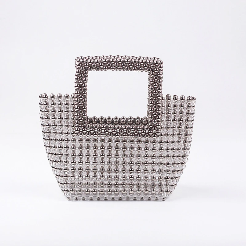 Ladies Beaded Pocket Books and Handbags Female Acrylic Square Handmade Woven Women's Clutch Clear Purses Handbags Jelly
Ladies Beaded Pocket Books and Handbags Female Acrylic Square Handmade Woven Women's Clutch Clear Purses Handbags Jelly