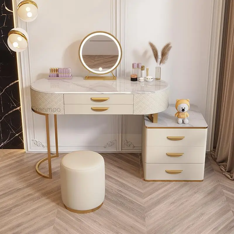 Drawers Bedroom Furniture 5 Minimalist Vanity Light Dresser Makeup Combination Luxury Mirror Stool Modern Room Furnitures
Drawers Bedroom Furniture 5 Minimalist Vanity Light Dresser Makeup Combination Luxury Mirror Stool Modern Room Furnitures