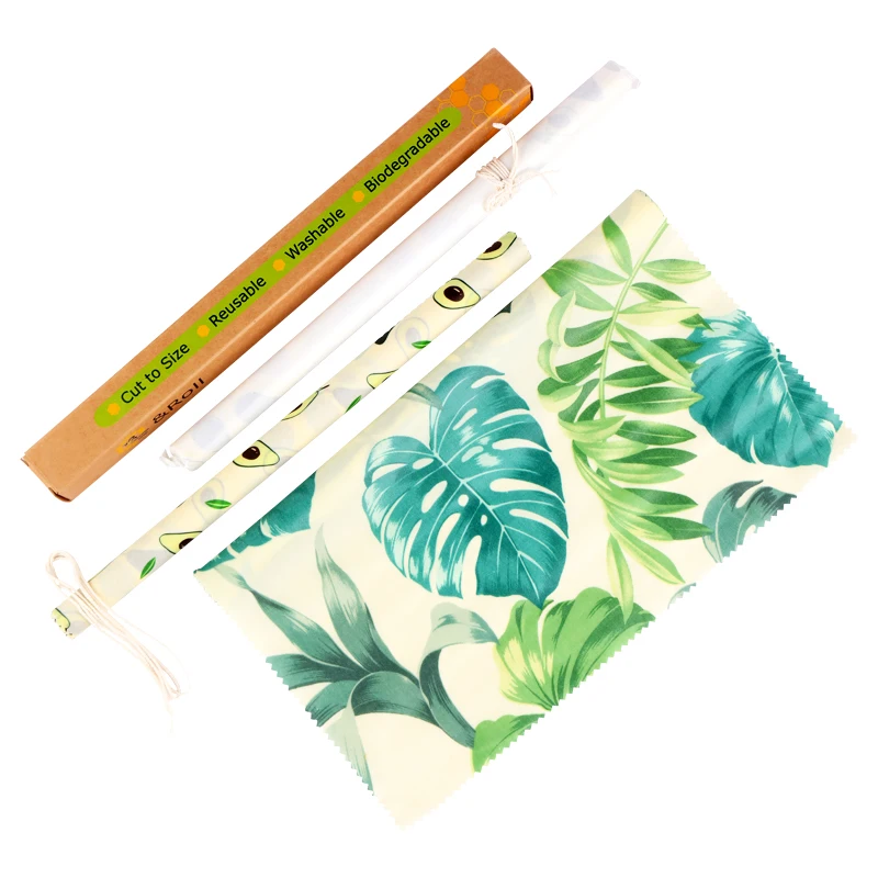 Reusable Storage Wrap Sustainable Organic Snacks Cheese Sandwiches Fruit Food Wrapping Paper Free Beeswax Food Wraps 100cm*33cm
Reusable Storage Wrap Sustainable Organic Snacks Cheese Sandwiches Fruit Food Wrapping Paper Free Beeswax Food Wraps 100cm*33cm