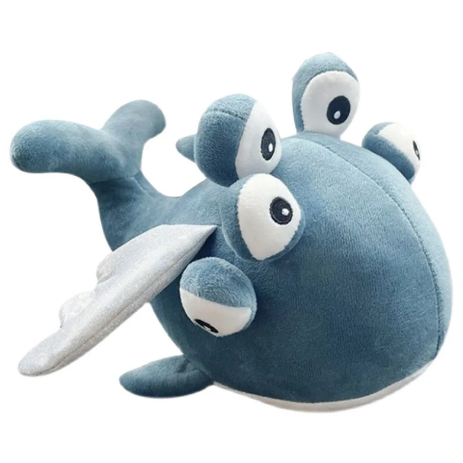 Creative Simulation Funny Six-eyed Flying Fish Pillow Doll Fun Rag Doll Toy Soft Plush Fish Doll Children's Christmas Party Gift
Creative Simulation Funny Six-eyed Flying Fish Pillow Doll Fun Rag Doll Toy Soft Plush Fish Doll Children's Christmas Party Gift