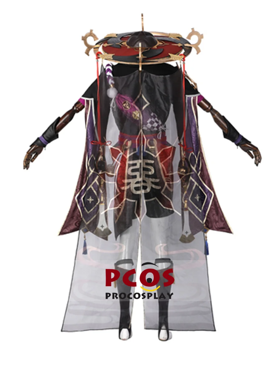 Genshin Impact Scaramouche Balladeer Cosplay Costume Jacquard Version C00444 
Genshin Impact Scaramouche Balladeer Cosplay Costume Jacquard Version C00444
