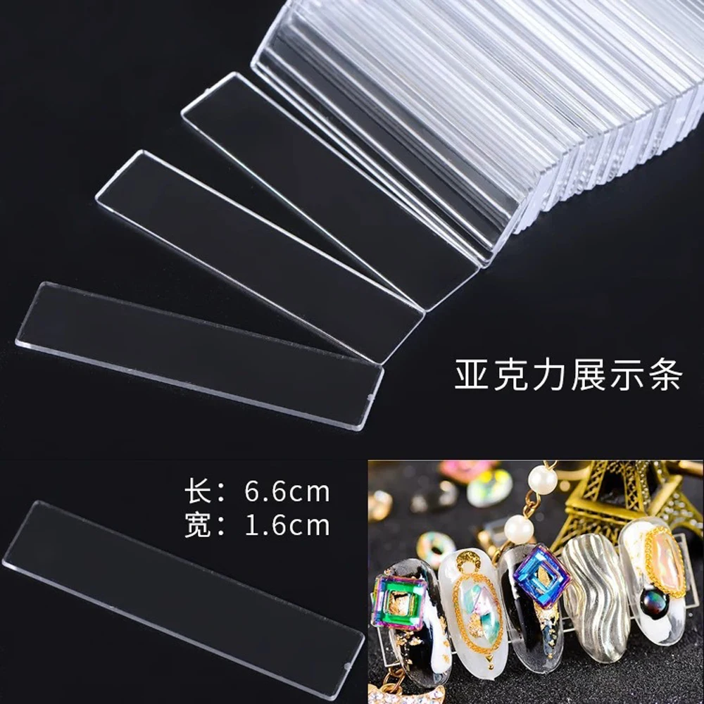 10/50pc Transparent Nail Art Display False Nail Tips Acrylic Gel Polish Holder Fake Nails Art Tips Practice Holder Showing Tools
10/50pc Transparent Nail Art Display False Nail Tips Acrylic Gel Polish Holder Fake Nails Art Tips Practice Holder Showing Tools