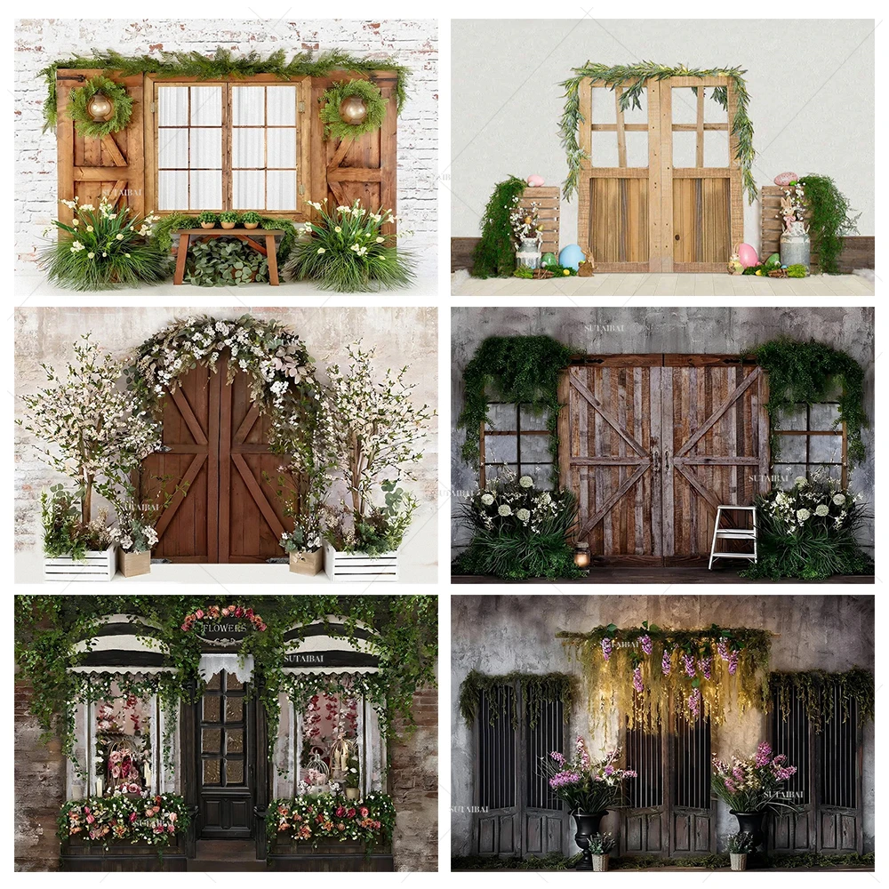 Spring Easter Backdrop 1st Birthday Party Wood Door Photography Background Rustic Kids Baby Shower Portrait Newborn Photo Studio
Spring Easter Backdrop 1st Birthday Party Wood Door Photography Background Rustic Kids Baby Shower Portrait Newborn Photo Studio