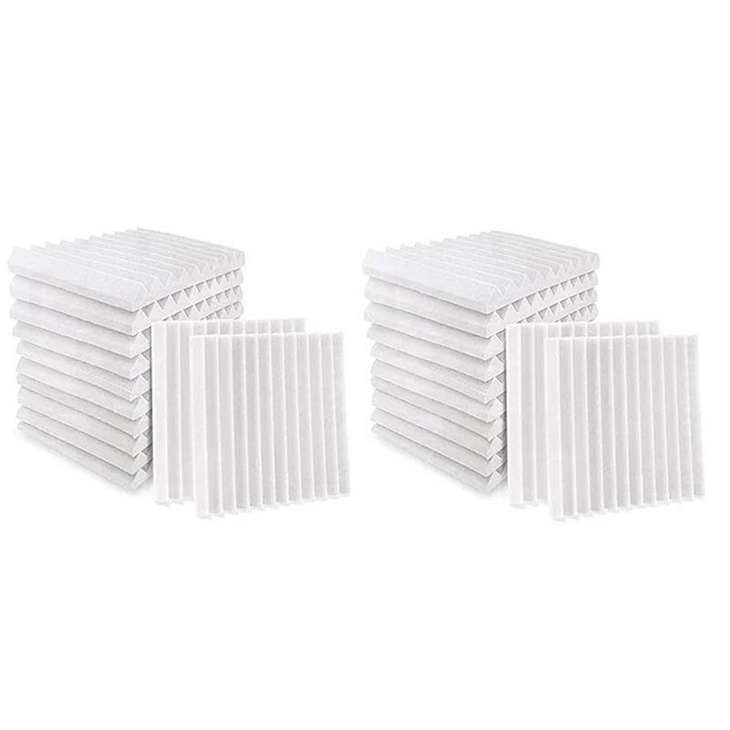 24Pcs Acoustic Foam Board,Studio Wedge Tile,Acoustic Foam Soundproof Pyramid Studio Treatment Wall Panel,Etc,2.5X30x30cm
24Pcs Acoustic Foam Board,Studio Wedge Tile,Acoustic Foam Soundproof Pyramid Studio Treatment Wall Panel,Etc,2.5X30x30cm