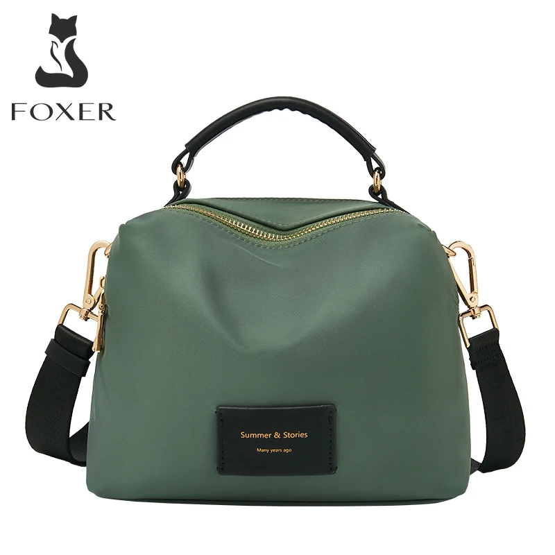FOXER Women Messenger Bags PU Material Crossbody Shoulder Bags Female Fashion Design Lady Mini Purse Small Gift for Girls
FOXER Women Messenger Bags PU Material Crossbody Shoulder Bags Female Fashion Design Lady Mini Purse Small Gift for Girls