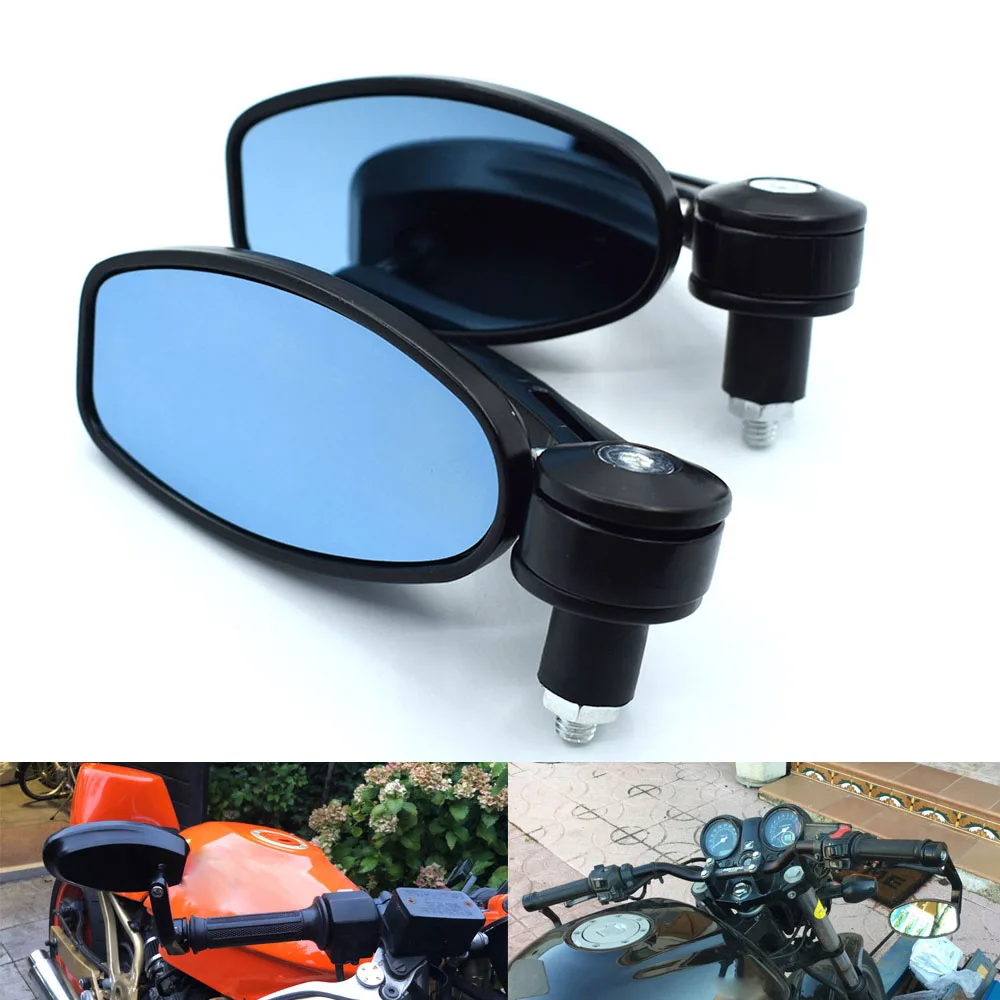 Universal Aluminum Motorcycle HandleBar Ends Side Mirrors 7/8" 22mm For HONDA PCX125 PCX150 CBR125R CBR150R CB650F CBR650F
Universal Aluminum Motorcycle HandleBar Ends Side Mirrors 7/8" 22mm For HONDA PCX125 PCX150 CBR125R CBR150R CB650F CBR650F