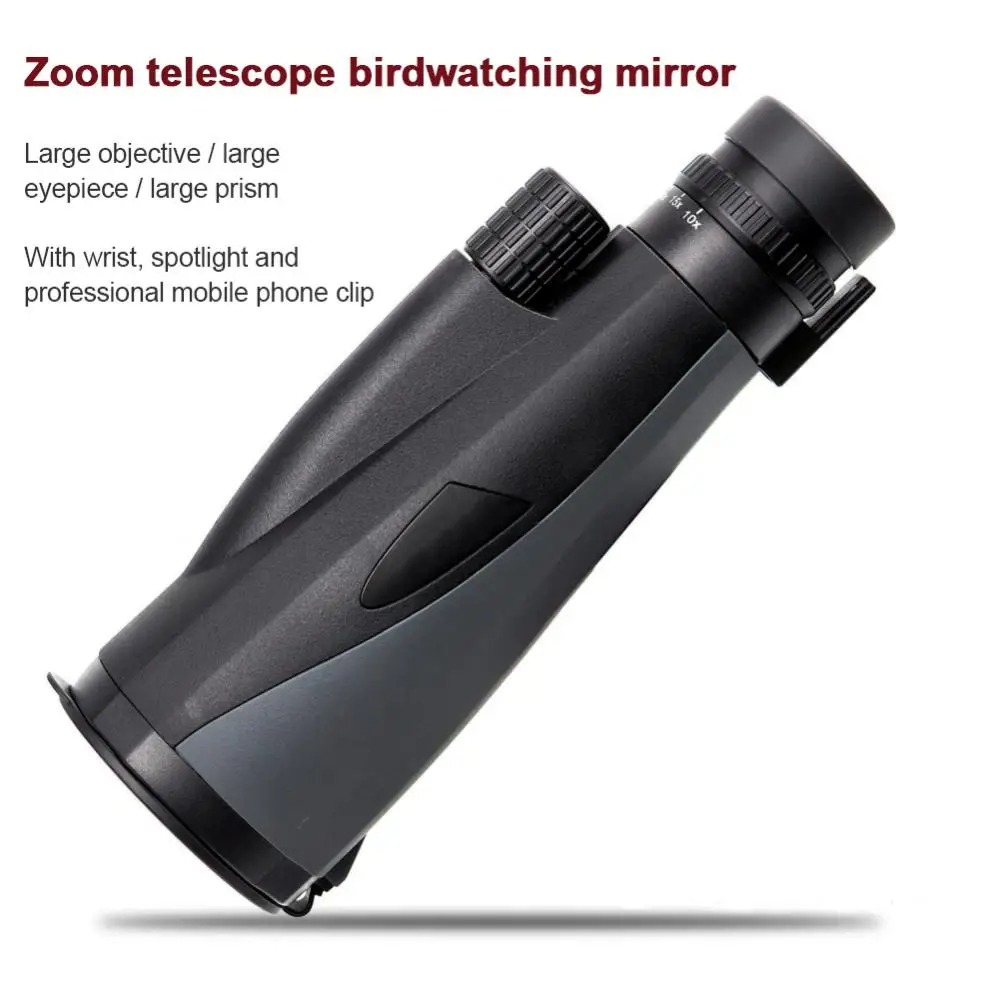 Moisture Proof Monocular Telescope Twist-up Eyecup Zoom Telescope Hd Coating Multi Coated Outdoor Telescope Grand Prism
Moisture Proof Monocular Telescope Twist-up Eyecup Zoom Telescope Hd Coating Multi Coated Outdoor Telescope Grand Prism