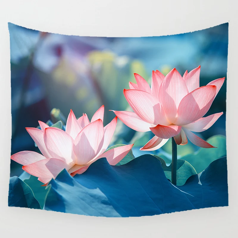 FBH Elegant Flower Heart-Shaped Lotus Tapestry Wall Hanging Aesthetic Artist Life Background Home Bedroom Decor Cloth Artwork
FBH Elegant Flower Heart-Shaped Lotus Tapestry Wall Hanging Aesthetic Artist Life Background Home Bedroom Decor Cloth Artwork