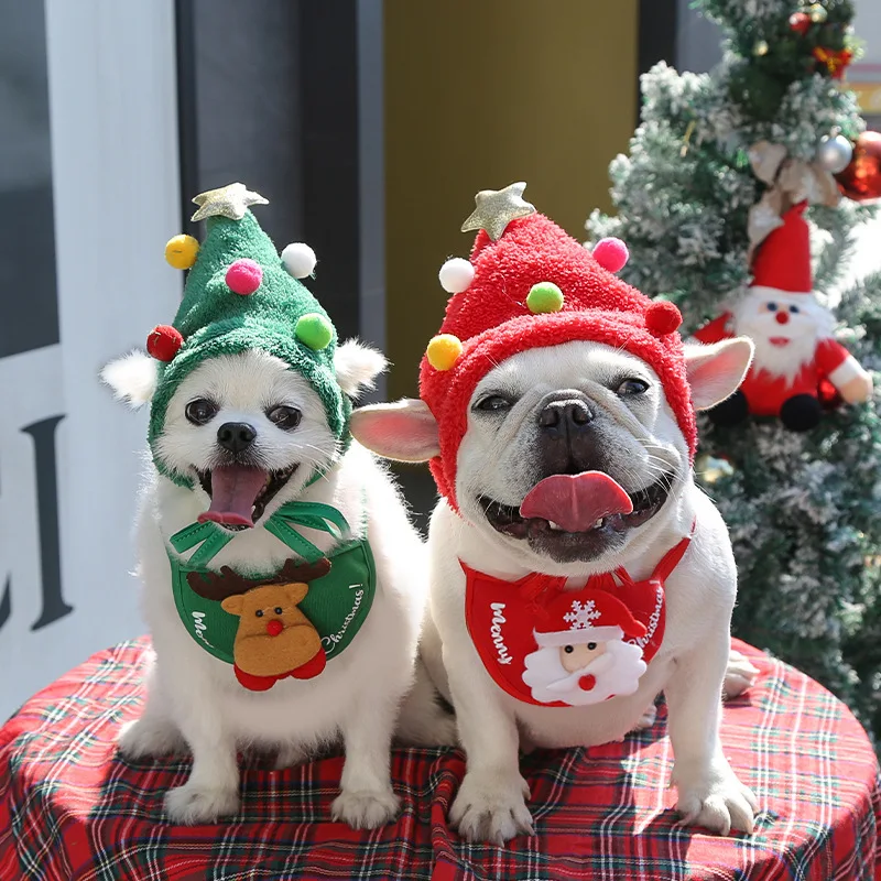 Christmas Ornaments Pet Dog Hat Funny Santa Bibs New Year Party Cosplay Costume Puppy Cap Cute Cats Bandana Clothes Accessories
Christmas Ornaments Pet Dog Hat Funny Santa Bibs New Year Party Cosplay Costume Puppy Cap Cute Cats Bandana Clothes Accessories