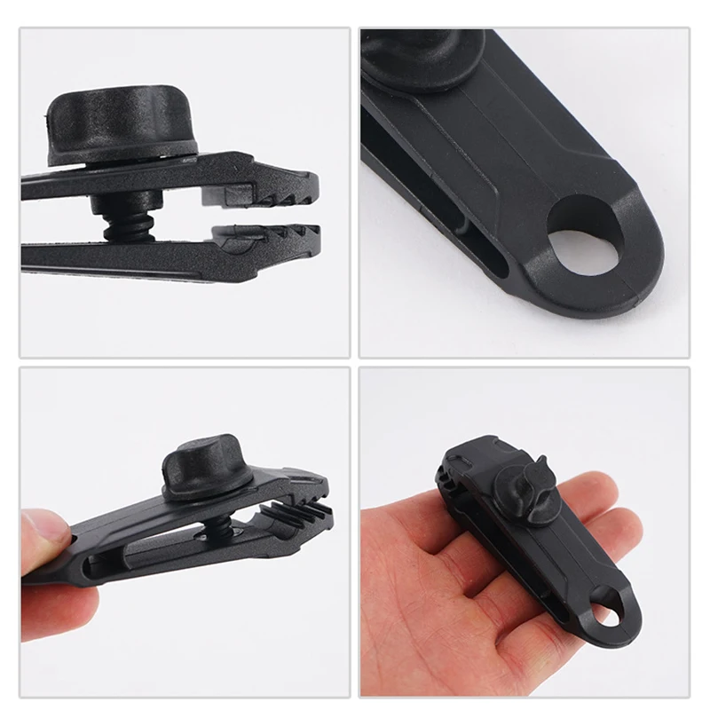 Parts Tent clip Set 10pcs Outdoor Canopy Awning Windproof Fixed Black Camping Hiking Accessories Travel Sports Tools
Parts Tent clip Set 10pcs Outdoor Canopy Awning Windproof Fixed Black Camping Hiking Accessories Travel Sports Tools