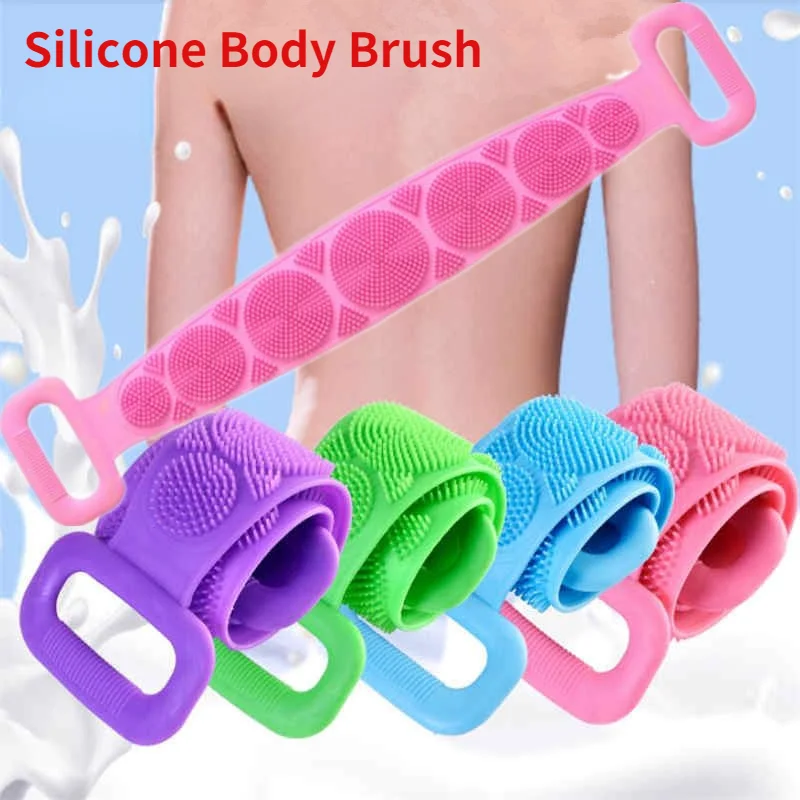Silicone Body Brush Bath Belt Bath Shower Exfoliating Back Brush Belt Wash Bathroom Clean Tools Bath Scrub Belts Stain Removal
Silicone Body Brush Bath Belt Bath Shower Exfoliating Back Brush Belt Wash Bathroom Clean Tools Bath Scrub Belts Stain Removal