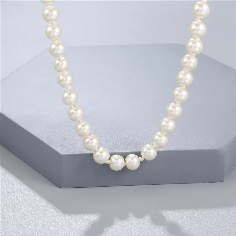 Vintage French Pearls Choker Necklaces Goth Collarbone Chain For Women Fashion Charm Party Wedding Jewelry Gift
Vintage French Pearls Choker Necklaces Goth Collarbone Chain For Women Fashion Charm Party Wedding Jewelry Gift