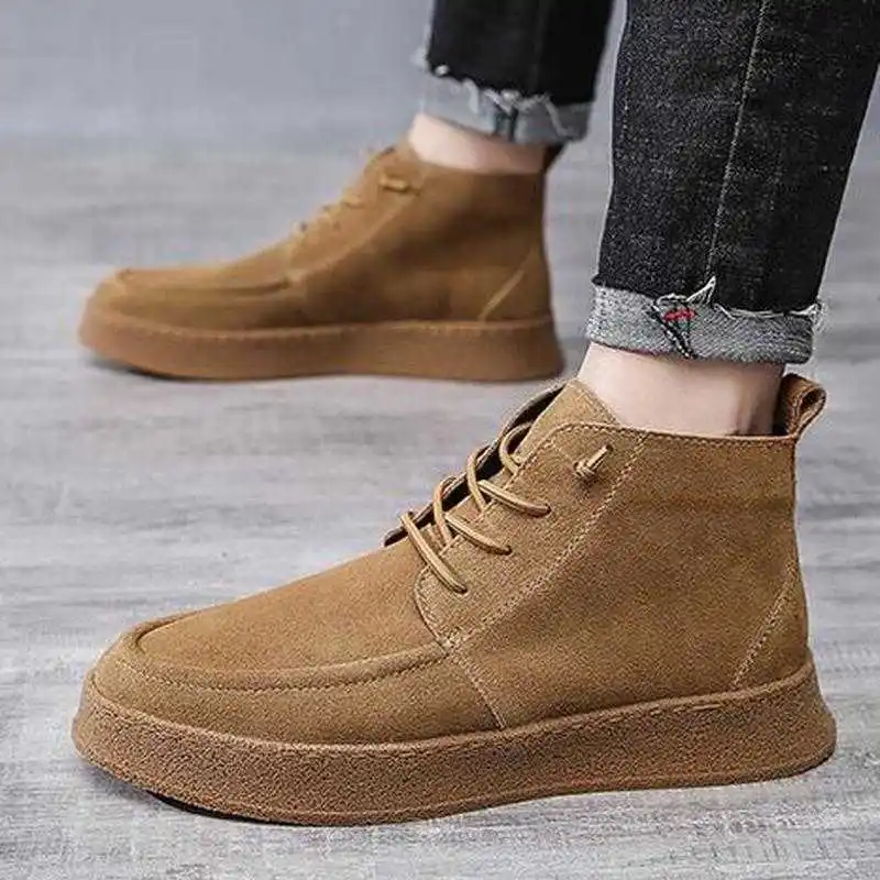 Leather Men's Boots Cow Suede Suede New Tide Shoes Plus Warm Casual Shoes Man Ankle Boots Chelsea Boots S13440-S13457 Morliron
Leather Men's Boots Cow Suede Suede New Tide Shoes Plus Warm Casual Shoes Man Ankle Boots Chelsea Boots S13440-S13457 Morliron