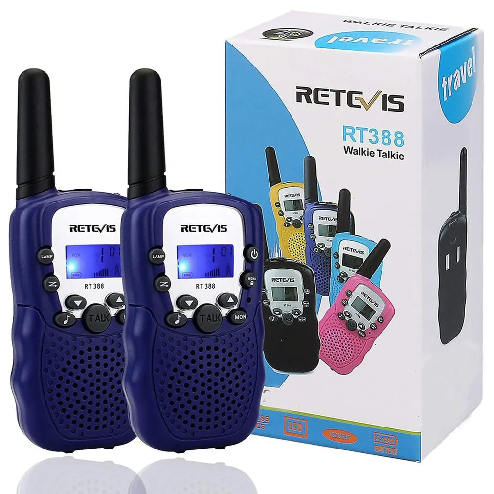 RT388 Walkie Talkie Children 2 Pcs Children's Radio Walkie-Talkie Kids Birthday Christmas Gift Child Toy Boys Girls 800M
RT388 Walkie Talkie Children 2 Pcs Children's Radio Walkie-Talkie Kids Birthday Christmas Gift Child Toy Boys Girls 800M