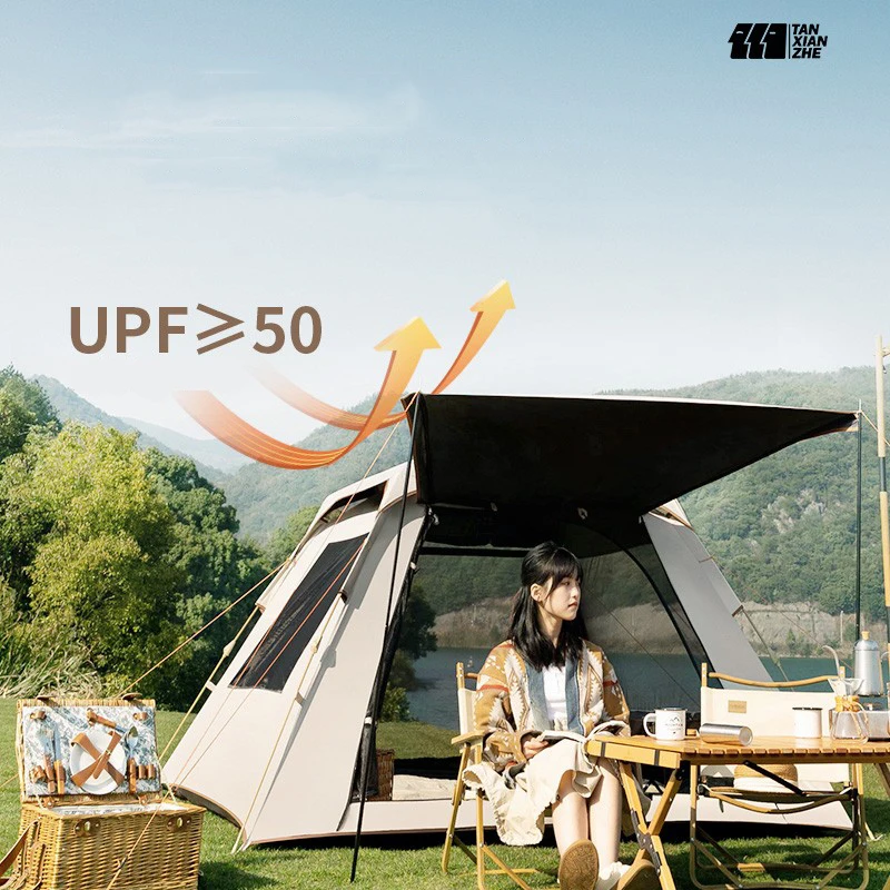 210x210CM Outdoor Camping POP UP Tent Waterproof Sunshade For 3-4 Persons
210x210CM Outdoor Camping POP UP Tent Waterproof Sunshade For 3-4 Persons