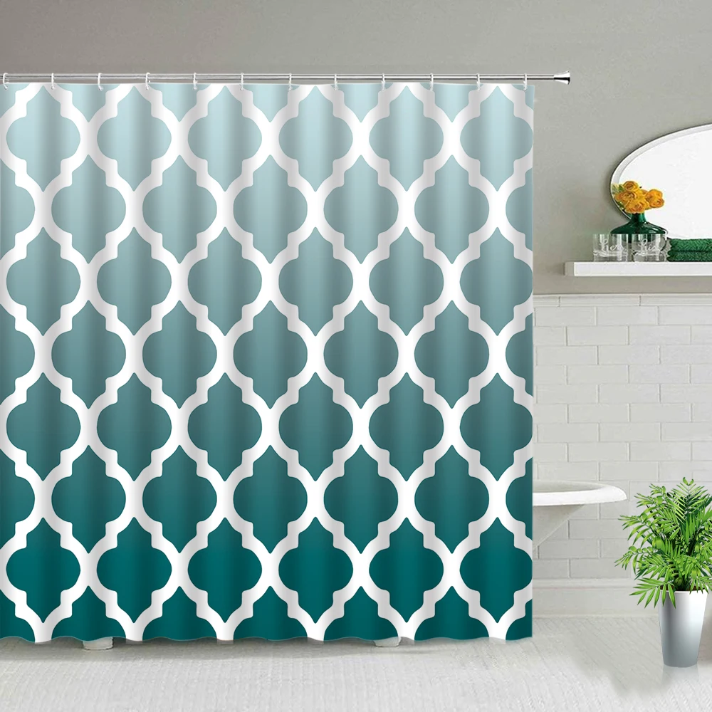 White Stripes Print Shower Curtains Morocco Bohemian Mandala Flower Waterproof Geometric Bathroom Curtain With Hooks
White Stripes Print Shower Curtains Morocco Bohemian Mandala Flower Waterproof Geometric Bathroom Curtain With Hooks