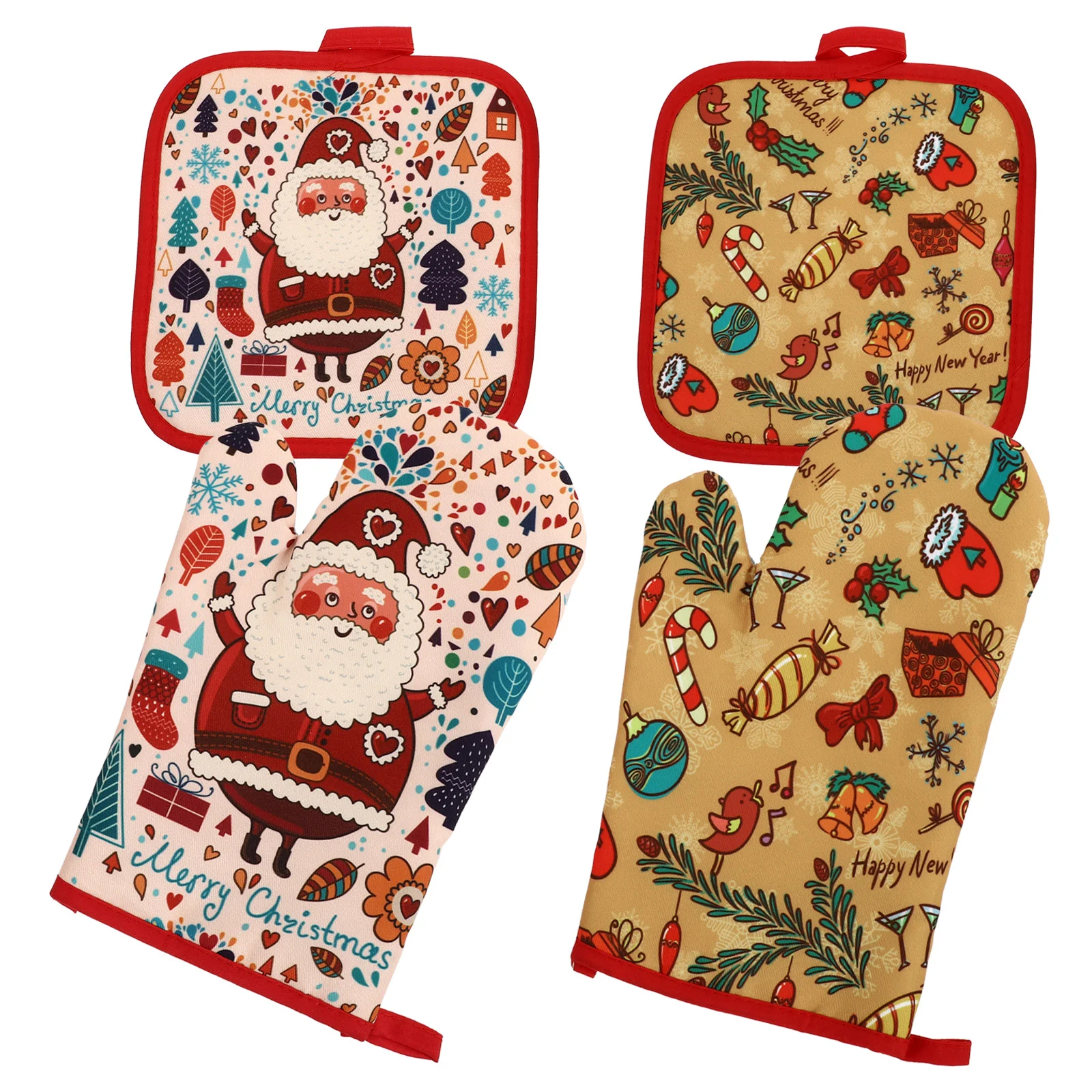 Gloves Oven Kitchen Insulation Pot Mitts Xmas Scaldingholder Christmas Baking Thicken Supplies Pad Holders Grill Barbecue
Gloves Oven Kitchen Insulation Pot Mitts Xmas Scaldingholder Christmas Baking Thicken Supplies Pad Holders Grill Barbecue