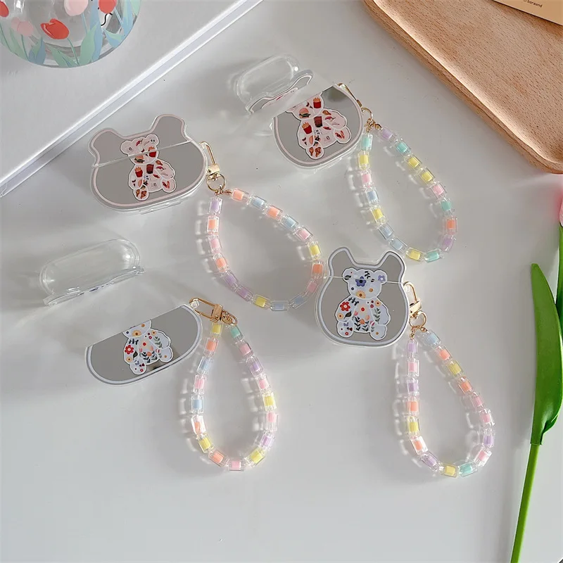 Mirror Flower Bear for AirPods 3 Case Apple AirPods 1 and 2 Case Cover AirPods Pro Case IPhone Earbuds Accessories Air Pods Case
Mirror Flower Bear for AirPods 3 Case Apple AirPods 1 and 2 Case Cover AirPods Pro Case IPhone Earbuds Accessories Air Pods Case