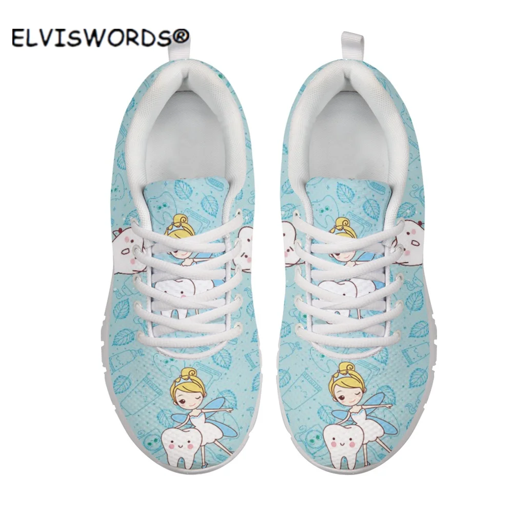 Кроссовки ELVISWORDS женские на плоской подошве, милые феи с зубчиками, на шнуровке, удобная спортивная обувь, весна
Кроссовки ELVISWORDS женские на плоской подошве, милые феи с зубчиками, на шнуровке, удобная спортивная обувь, весна