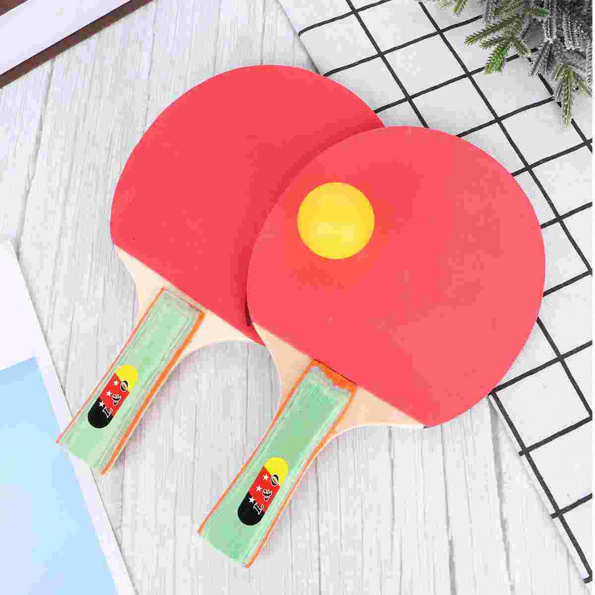 

2- Sports Table Tennis Racket Set- included Pong Paddles and Balls Pingpong