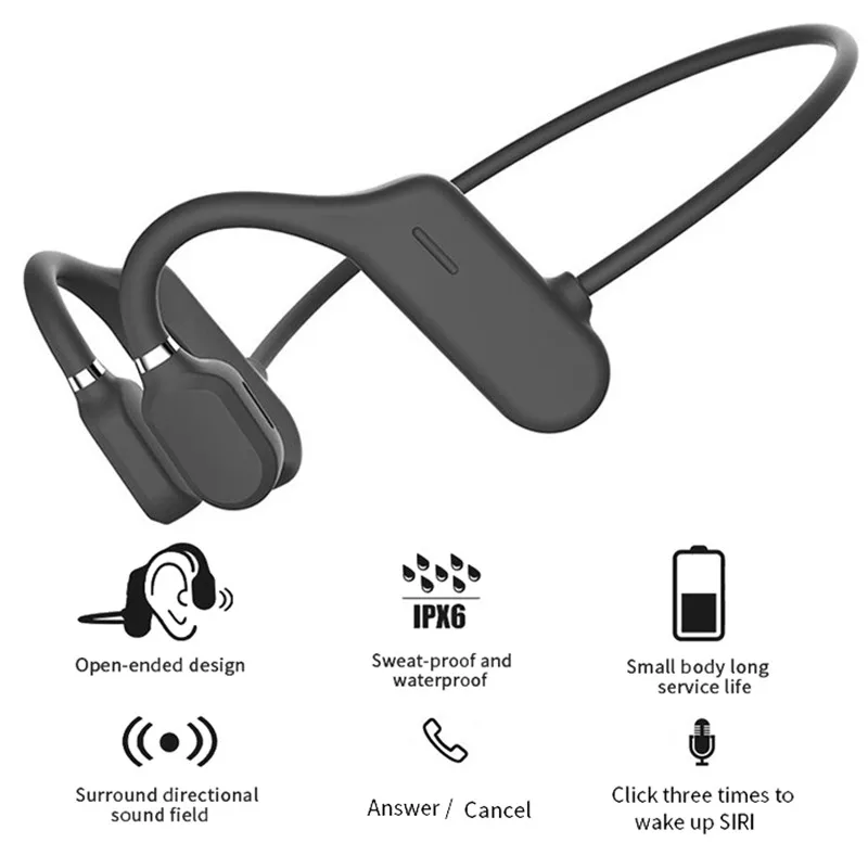 Xiaomi Mijia New Bone Conduction Bluetooth 5.0 Sports Earphone Light Weight Wireless Headphones Ear Hook TWS Waterproof Headset
Xiaomi Mijia New Bone Conduction Bluetooth 5.0 Sports Earphone Light Weight Wireless Headphones Ear Hook TWS Waterproof Headset