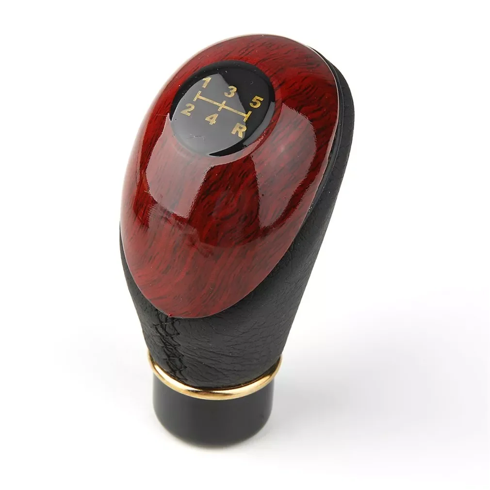 Audew Wooden PU Leather Universal Car Truck 5 Speed Lever Manual Gear Stick Knob Shift Gloss New selling#
Audew Wooden PU Leather Universal Car Truck 5 Speed Lever Manual Gear Stick Knob Shift Gloss New selling#