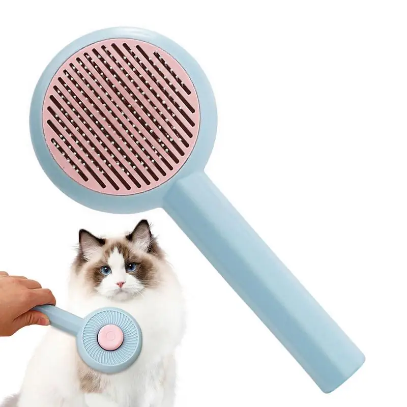 Cat Brush Self Cleaning Dog Comb For Hair Shedding Massage Pet Brush For Long Or Short Haired Cats Grooming With Release Button
Cat Brush Self Cleaning Dog Comb For Hair Shedding Massage Pet Brush For Long Or Short Haired Cats Grooming With Release Button