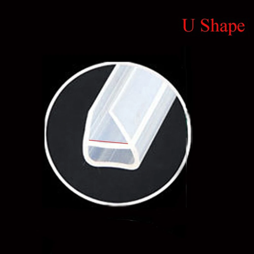 U Shape Glass Door Sealing Strip 2M 6/8/10/12mm Seal Strip Screen Bathroom Shower Water Silicone Door Bottom Anti Friction Strip
U Shape Glass Door Sealing Strip 2M 6/8/10/12mm Seal Strip Screen Bathroom Shower Water Silicone Door Bottom Anti Friction Strip