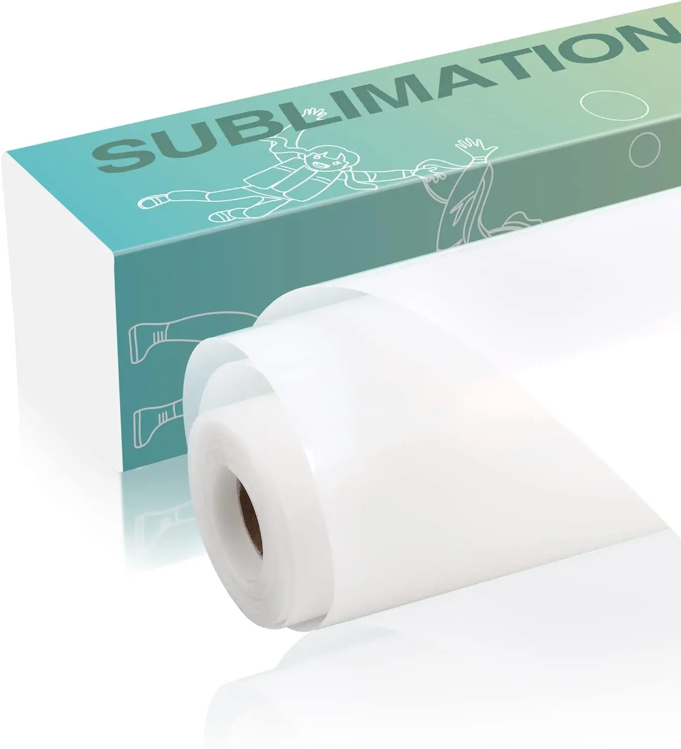 HTVRONT Матовый Сублимационный Винил для Хлопковой Ткани 12"x20FT
HTVRONT Матовый Сублимационный Винил для Хлопковой Ткани 12"x20FT