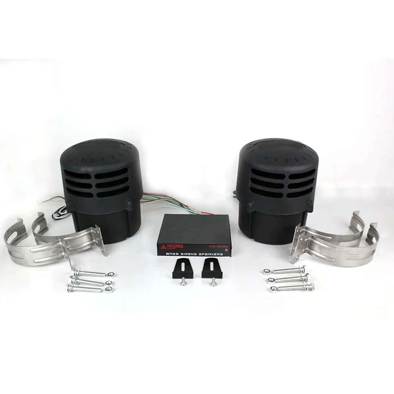 Multi tone two Speaker Horn Siren Amplifier Low frequency siren and speaker
Multi tone two Speaker Horn Siren Amplifier Low frequency siren and speaker