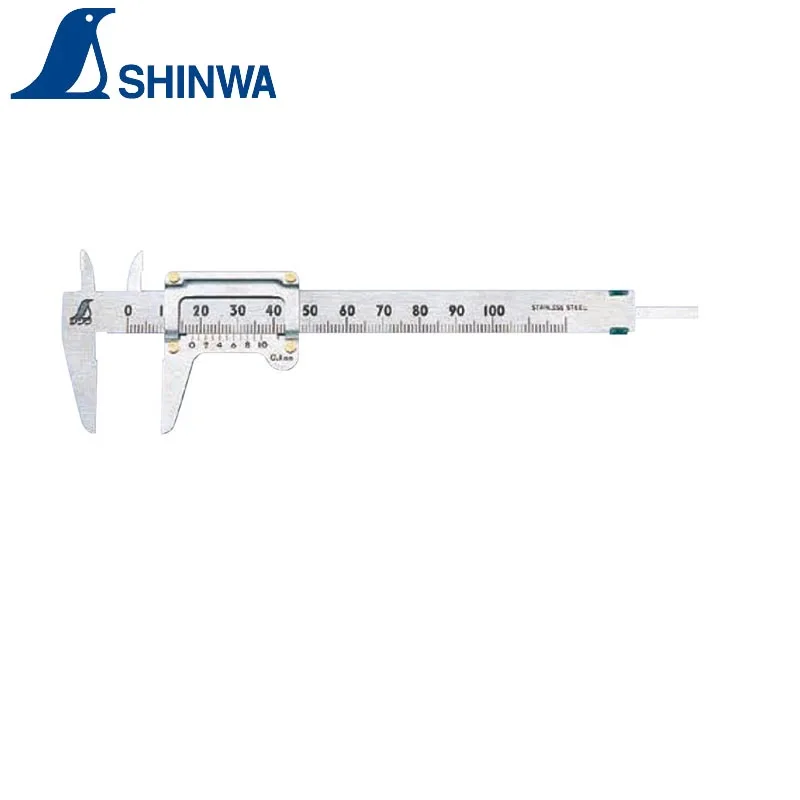 Штангенциркуль SHINWA Penguin 19518 карманный
Штангенциркуль SHINWA Penguin 19518 карманный
