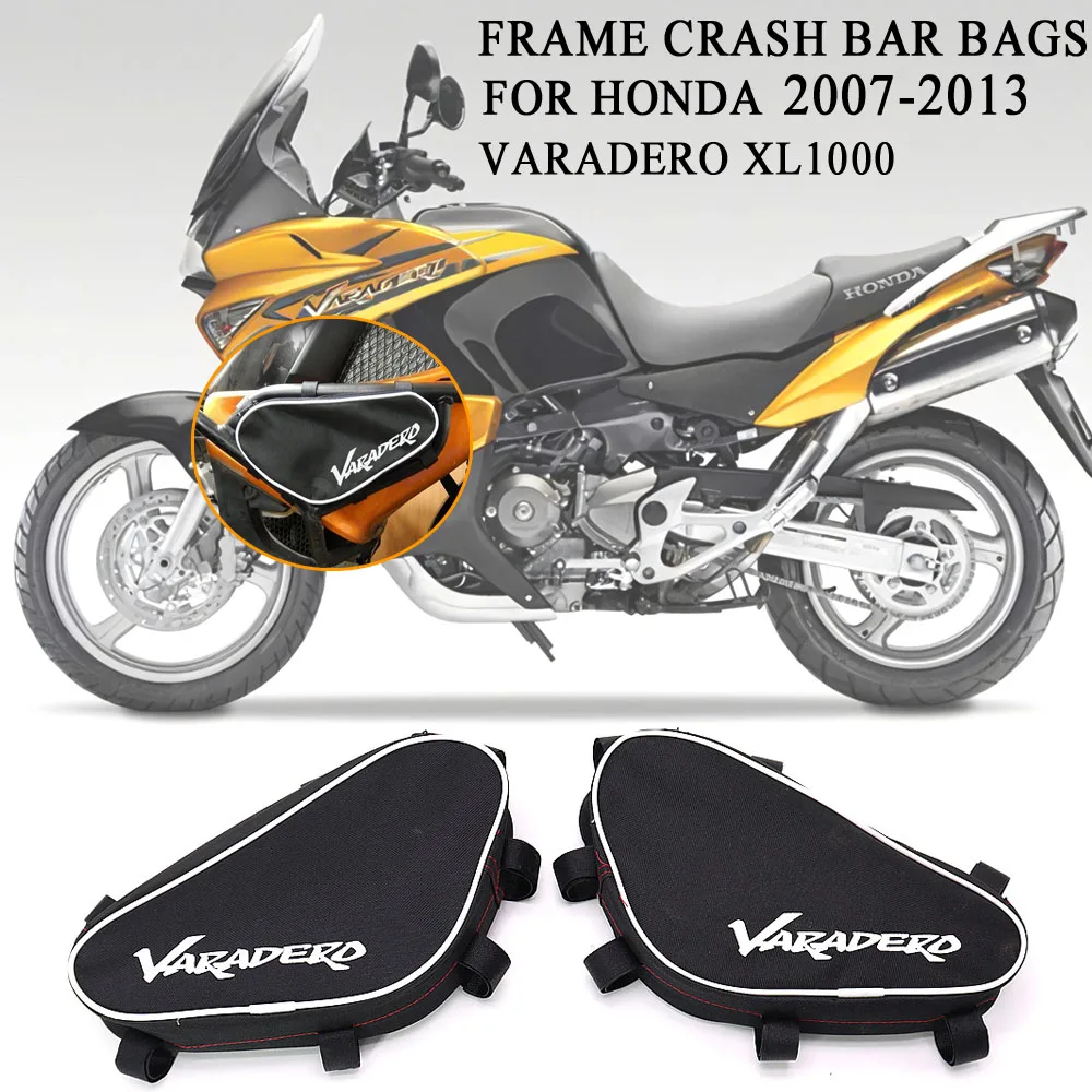 XL1000 Motorcycle Tool Placement Travel Frame Crash Bar Bags For Honda XL1000 Varadero 2007-2013 2012 2011 2010 2009 2008
XL1000 Motorcycle Tool Placement Travel Frame Crash Bar Bags For Honda XL1000 Varadero 2007-2013 2012 2011 2010 2009 2008