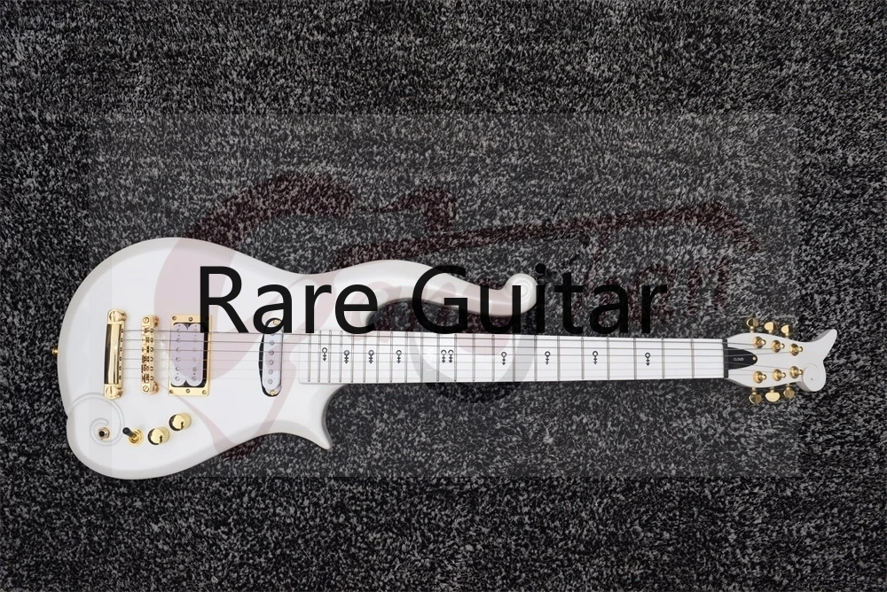 

Rhxflame Rare Schecter Diamond Series Prince White Cloud Guitar Single Coil Neck Pickup One Piece Maple Neck