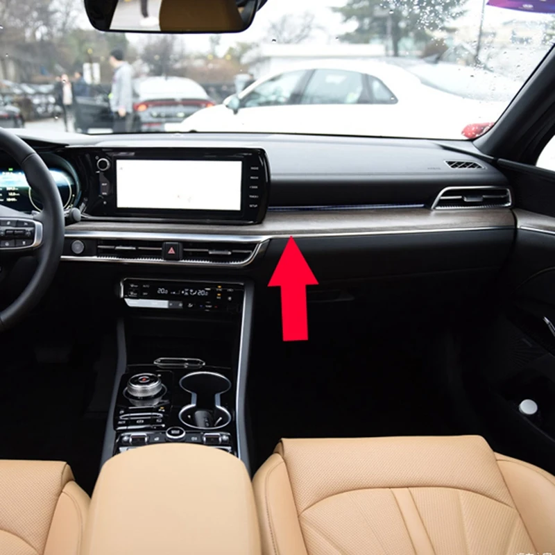 2PC Center Console Trim Strip Interior Instrument Panel Trim For Kia K5 Optima (DL3) 2020 2021
2PC Center Console Trim Strip Interior Instrument Panel Trim For Kia K5 Optima (DL3) 2020 2021