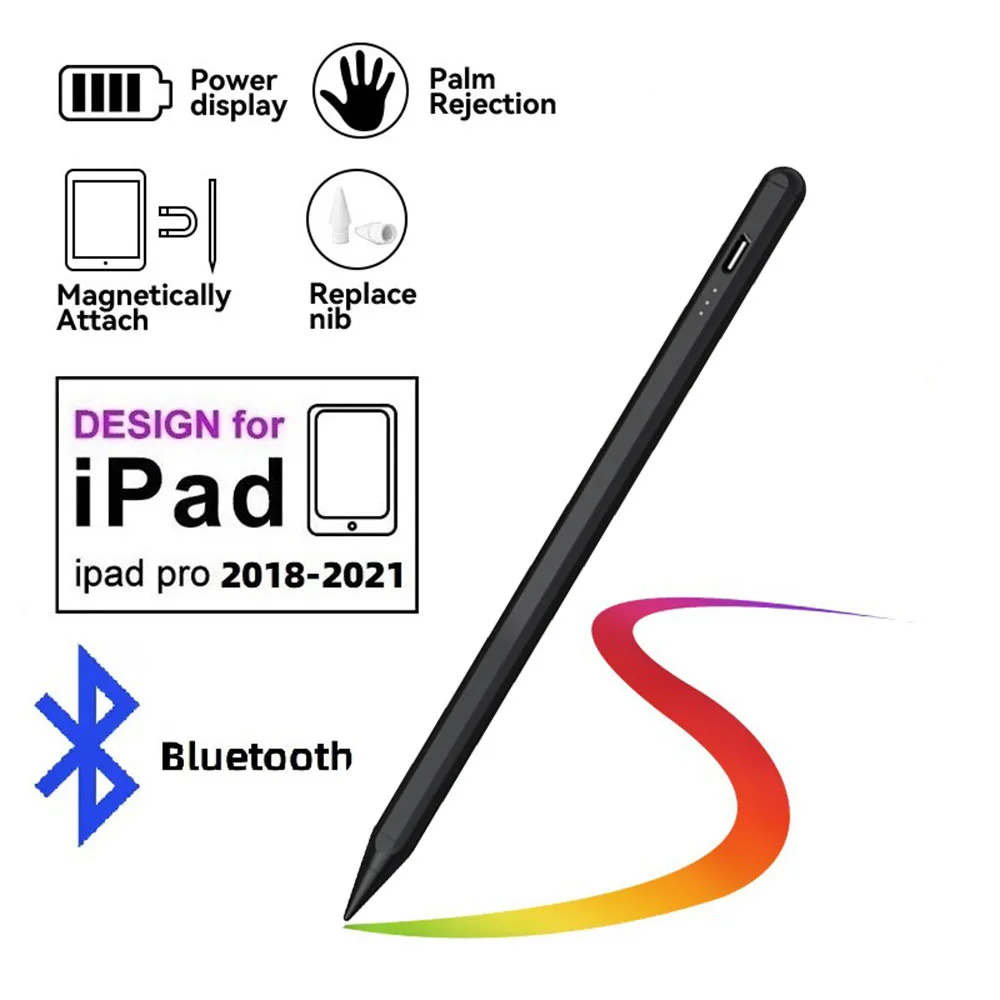 Стилус для IPad Pro 11 12,9 2022 2021 2020 8th 9th для Ipad Mini 6 Air 5 
Стилус для IPad Pro 11 12,9 2022 2021 2020 8th 9th для Ipad Mini 6 Air 5