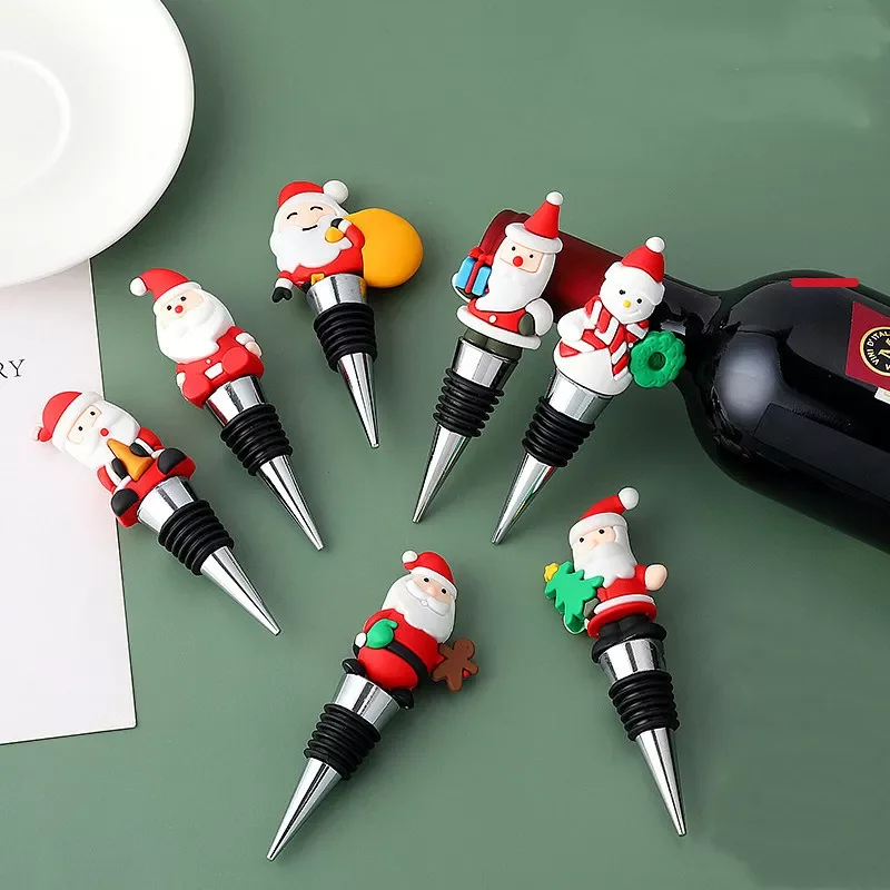 NEW2022 1PC Christmas Series Santa Claus Wine Bottle Stopper Party Gift Christmas Bar Decor Sealed Fresh-keeping Wine Champagne
NEW2022 1PC Christmas Series Santa Claus Wine Bottle Stopper Party Gift Christmas Bar Decor Sealed Fresh-keeping Wine Champagne