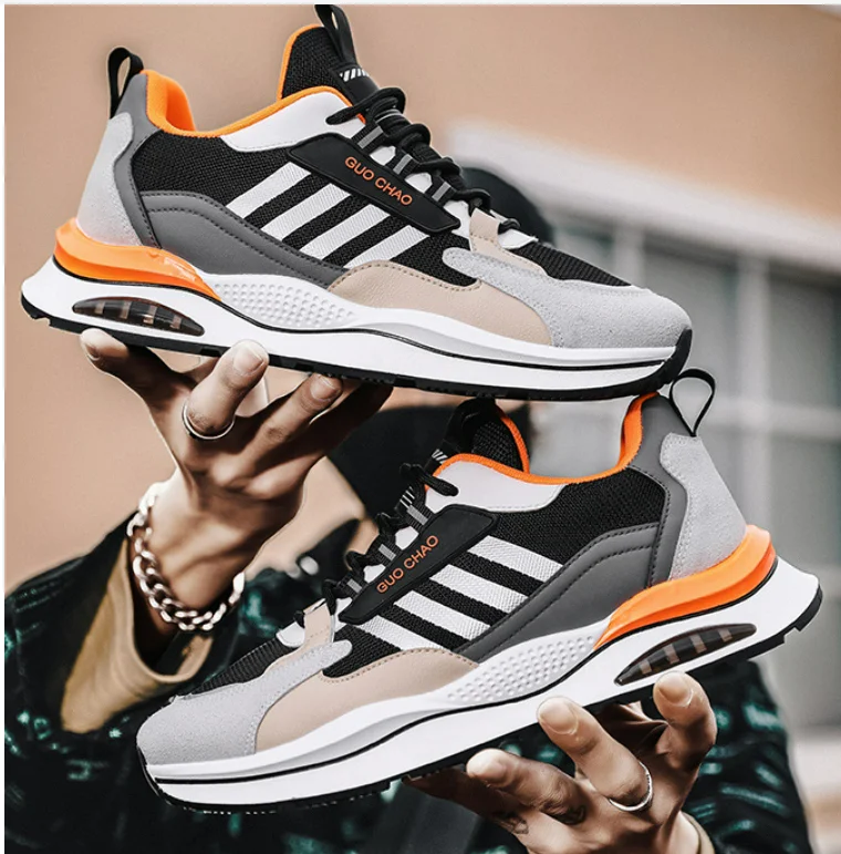 Spring New Men Casual Shoes Color Matching Fashion Shoes Outdoor Breathable Shoes Wear-Resistant Versatile Shoes
Spring New Men Casual Shoes Color Matching Fashion Shoes Outdoor Breathable Shoes Wear-Resistant Versatile Shoes