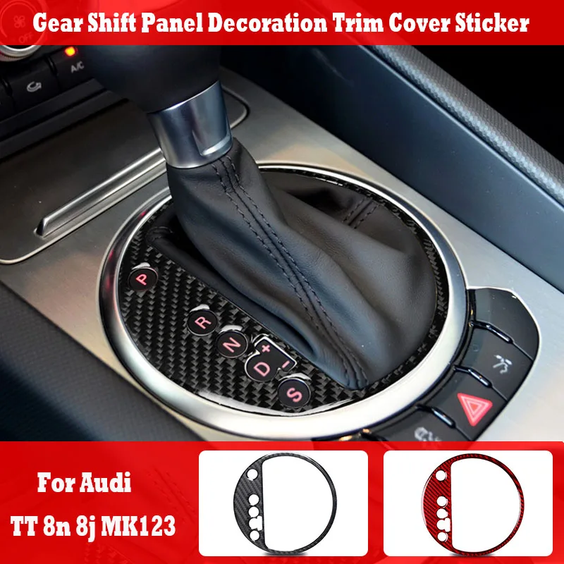 For Audi TT 8J MK2 MK3 MK1 8N TTRS 2008-2014 Real Carbon Fiber Car Interior Parts Gear Shift Panel Decoration Trim Cover Sticker 
For Audi TT 8J MK2 MK3 MK1 8N TTRS 2008-2014 Real Carbon Fiber Car Interior Parts Gear Shift Panel Decoration Trim Cover Sticker