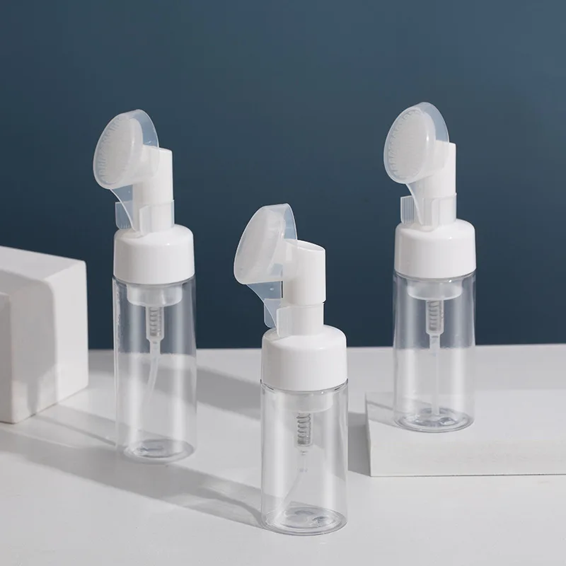 Refillable Facial Cleanser Bottles Gel Head Wash Brush Foam Bottle Foaming Brush For Facial Cleansing Pump Dispenser
Refillable Facial Cleanser Bottles Gel Head Wash Brush Foam Bottle Foaming Brush For Facial Cleansing Pump Dispenser