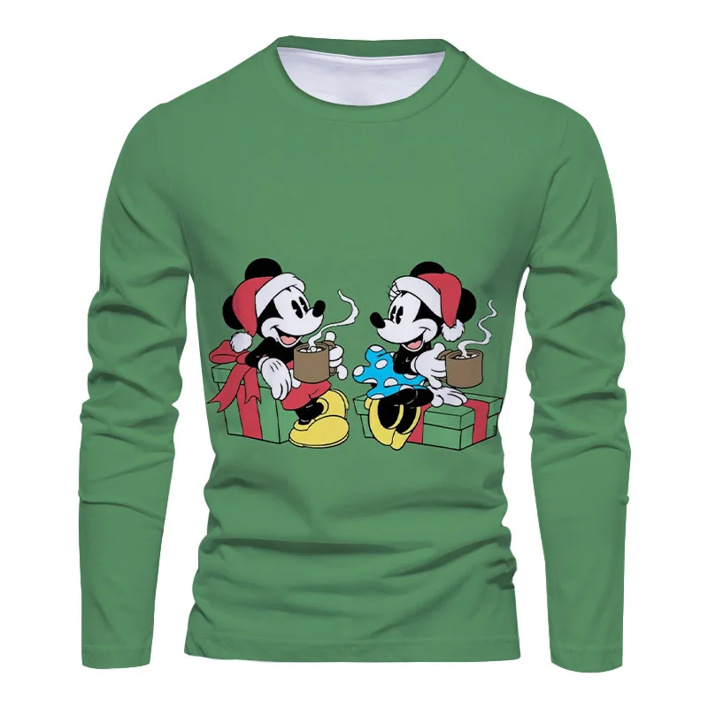 2023Men's Casual T Shirts Long Sleeve Disney Mickey Print Top Crew Neck Oversized T Shirts Fall Men T Shirts
2023Men's Casual T Shirts Long Sleeve Disney Mickey Print Top Crew Neck Oversized T Shirts Fall Men T Shirts